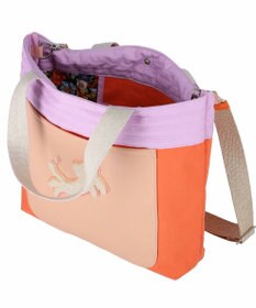 tsumori chisato CARRY キラミックスコンビ トートバッグ 2wayショルダー A4収納 ネコ