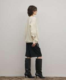 GRACE CONTINENTAL スウェットライクニットトップ