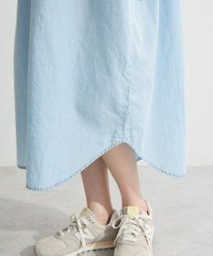 Green Parks シアーデニムシャツワンピース