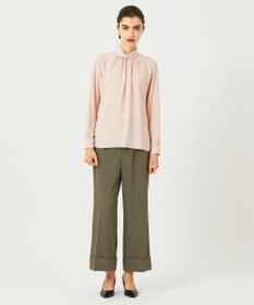 BEIGE， EVA / ハイネックロングスリーブブラウス