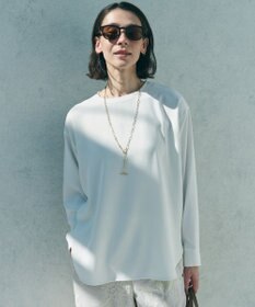 UNFILO ジョーゼット ラウンドテール プルオーバー