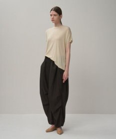 ATON COTTON LINEN FRAISE | オーバーサイズＴシャツ