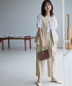 組曲 L ソフトローンパフスリーブ ブラウス