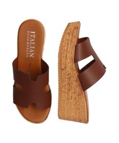 INTER-CHAUSSURES 【ITALIAN SHOEMAKERS】厚底ミュールサンダル