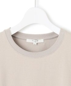 23区 S 【SLOW/一部店舗限定】MVSコットン ヴィンテージ風 ロゴTEE