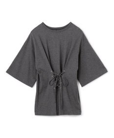 uncrave プレーンジャージー 2WAYレースアップトップス