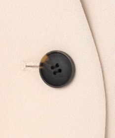 UNFILO BEAUTY MOVE ボタン付き ノーカラージャケット