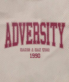 WEGO ロゴプリントメッシュタンク