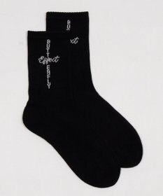 WEGO クロスロゴデザインソックス