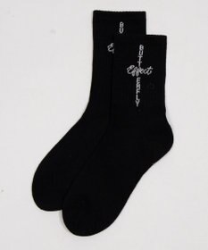 WEGO クロスロゴデザインソックス