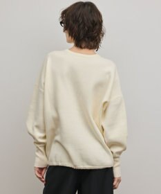 GRACE CONTINENTAL スウェットライクニットトップ