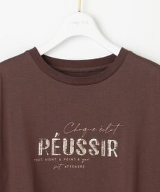 ANY SIS 【洗える】ロゴ刺繍 Tシャツ