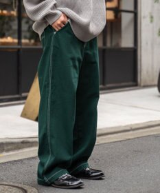 WEGO 【ユニセックス着用アイテム/ウエストゴム】ワーカーズパンツ