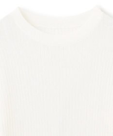 uncrave ラスターシアーニット ワイドリブトップス