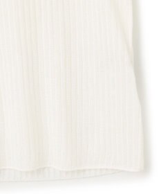 uncrave ラスターシアーニット ワイドリブトップス