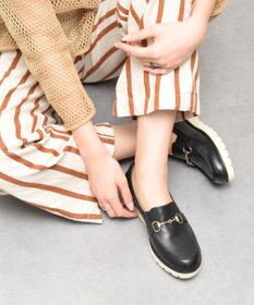 INTER-CHAUSSURES 【BUSSOLA】撥水ホースビットローファー
