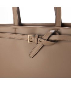 UNBILLION カシュカシュ cachecache / ベルトディテールサイドジップA4トート