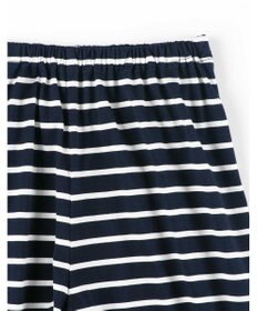 une nana cool 【綿100％】やわらか天竺ボーダー半袖パジャマ MADE WITH LIBERTY FABRIC