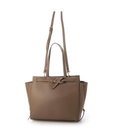 UNBILLION カシュカシュ cachecache / ベルトディテールサイドジップA4トート