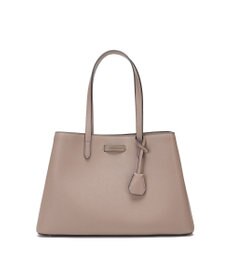 style code 【MERCURYDUO/マーキュリーデュオ】通勤、通学、リクルート両アオリポケットA4トートバッグ　キーチャーム付