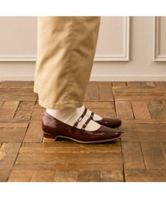 ing <ing>ダブルベルトメリージェーンパンプス