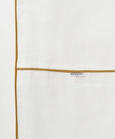 京和晒綿紗 ガーゼ掛布団カバー 白２重合わせ シングルサイズ(150×210)