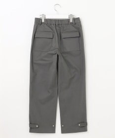 J.PRESS LADIES 【洗える】サテンストレッチプレミアムピーチ ベイカー パンツ