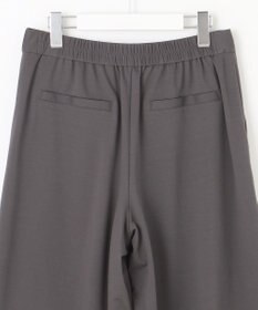 J.PRESS LADIES L 【洗える】ジャージー ワイド パンツ