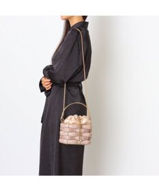 UNBILLION カシュカシュ cachecache / メタリックメッシュオーバルバッグ