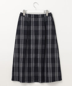 J.PRESS LADIES S 【洗える】コンパクトチェック スカート