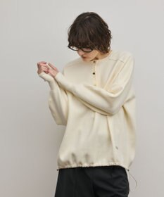 GRACE CONTINENTAL スウェットライクニットトップ