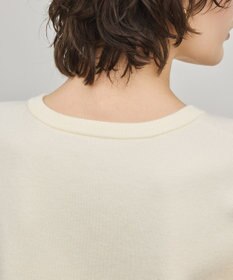 GRACE CONTINENTAL スウェットライクニットトップ