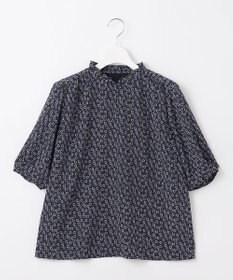 J.PRESS LADIES チェーンプリント スリットネック カットソー
