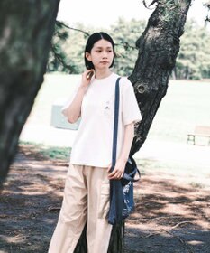 SHARE PARK LADIES 【UVカット・吸水速乾・ストレッチ・軽量 】ロゴポケットTシャツ（S・Mサイズ）