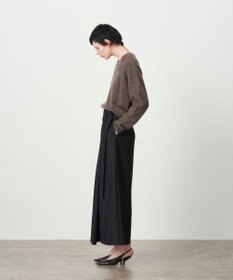 ATON ROYAL FUR CASHMERE | Vネックセーター