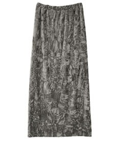 CRAFT STANDARD BOUTIQUE クラッシュベロアサイドスリットスカート