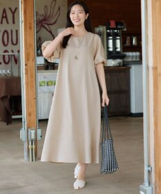 Tiaclasse L バックリボンワンピース