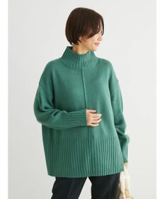 Green Parks 洗える　バックスリットニットプルオーバー