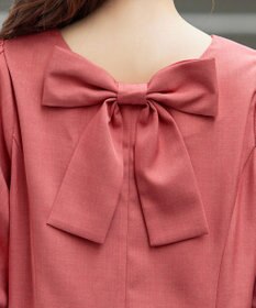 Tiaclasse L バックリボンワンピース