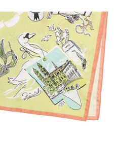 UNBILLION カシュネ cache nez / 横浜アーカイブツイルスカーフ「スイス」