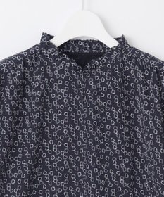 J.PRESS LADIES チェーンプリント スリットネック カットソー