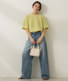 AMERICAN HOLIC バックフリル半袖プルオーバー