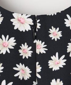 組曲 L 【組曲×setsuko sagittaire】ハイカウントストレッチプリントワンピース