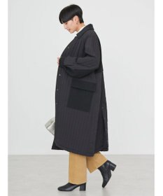 AMERICAN HOLIC キルポカ異素材Ｍｉｘロングコート