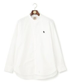 J.PRESS MEN 【KING SIZE】【大人気バックブル】バンドカラー オックスフォードシャツ ホワイト系