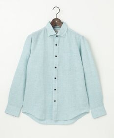 JOSEPH ABBOUD 【キングサイズ・カラー豊富/サステイナブル】リヨセルリネンサッカーシャツ