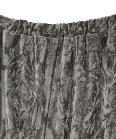 CRAFT STANDARD BOUTIQUE クラッシュベロアサイドスリットスカート