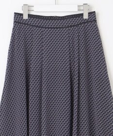J.PRESS LADIES S 【洗える】 Geometric Print スカート