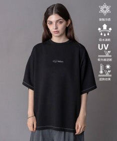 WEGO 【機能T/ユニセックス着用ITEM】カラーステッチワンポイントT（SS）