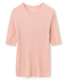 uncrave ラスターシアーニット ワイドリブトップス